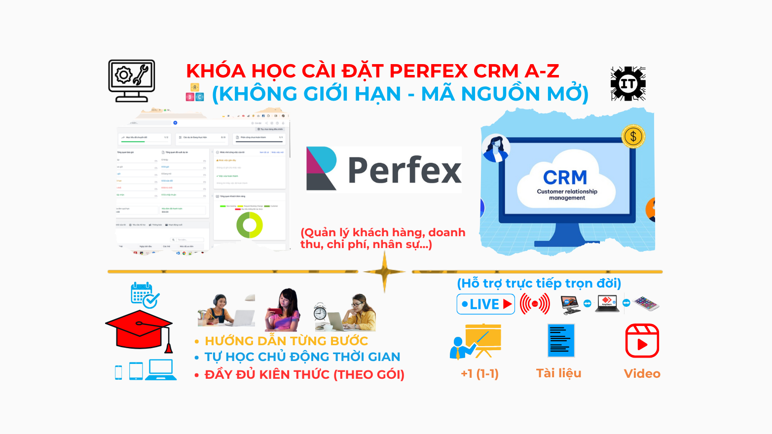 Otavn Dao Tao Cai Dat Va Su Dung Perfex Crm Tu A Z